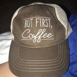 Brown and Pink and Whore Hat